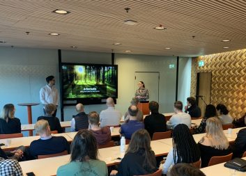Masterstudenter pitchade digitala koncept för Holmen