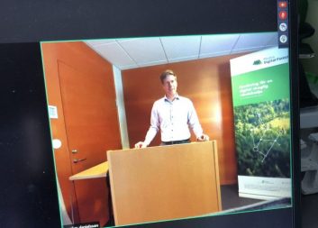 Stort intresse när Mistra Digital Forest höll programintern konferens