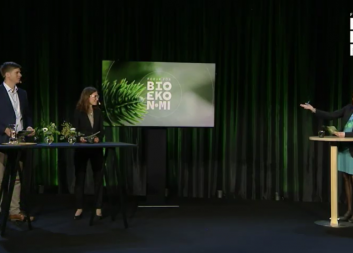 Om framtidens skogsbruk på Forum för Bioekonomi